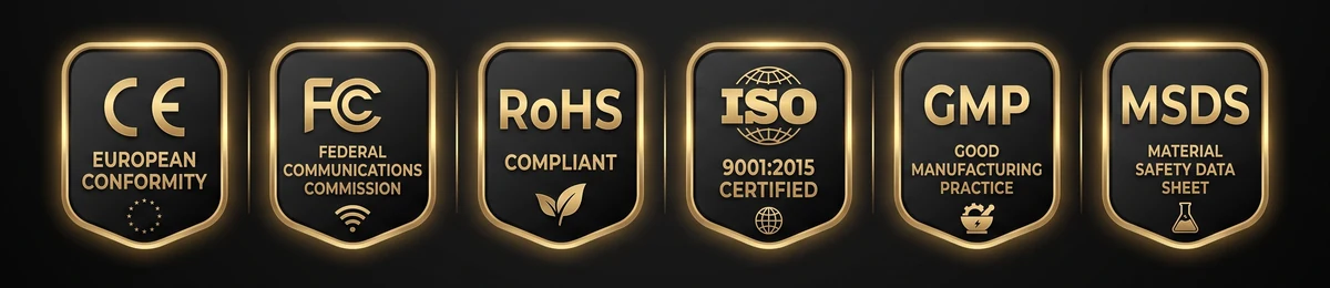 AOIN certification logo strip