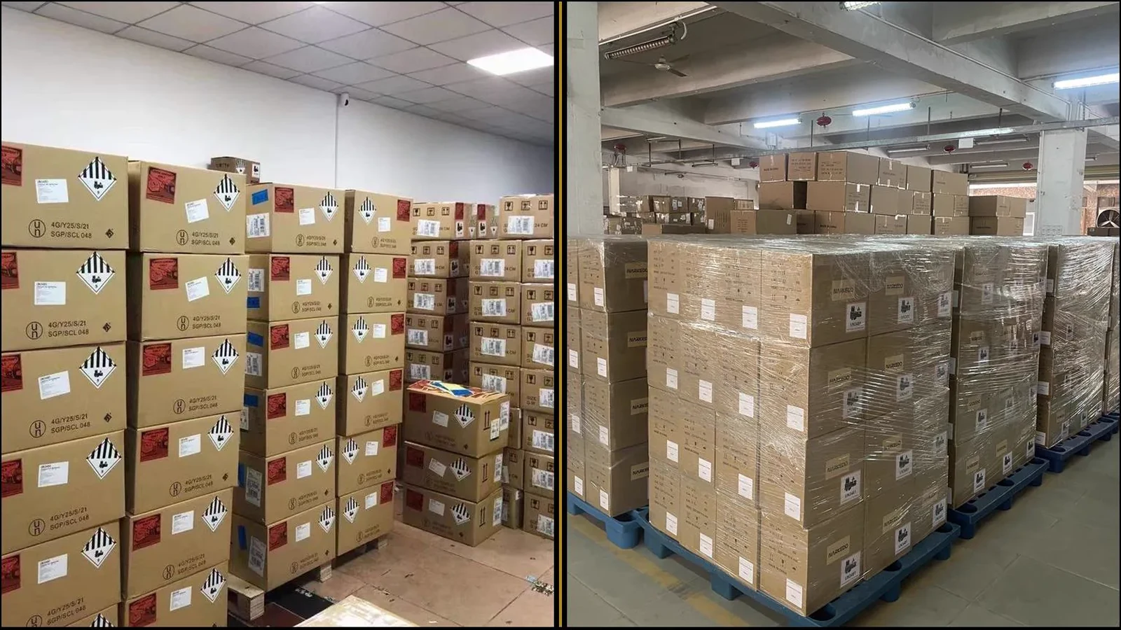 AOIN manufacturer warehouse and stock capability