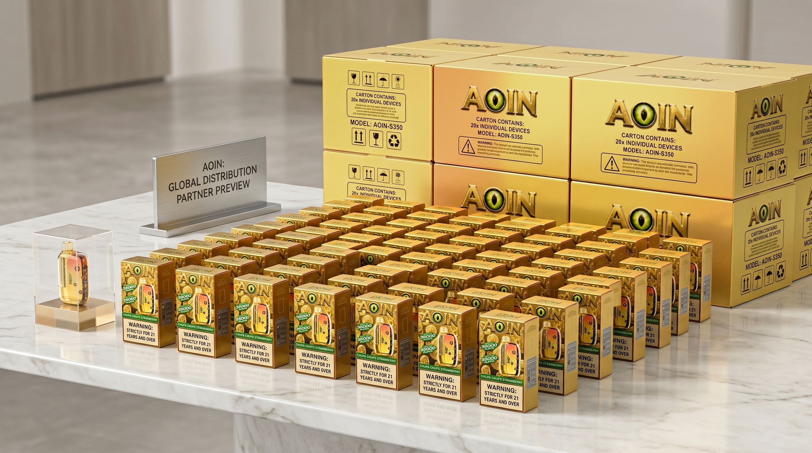 AOIN wholesale display visual