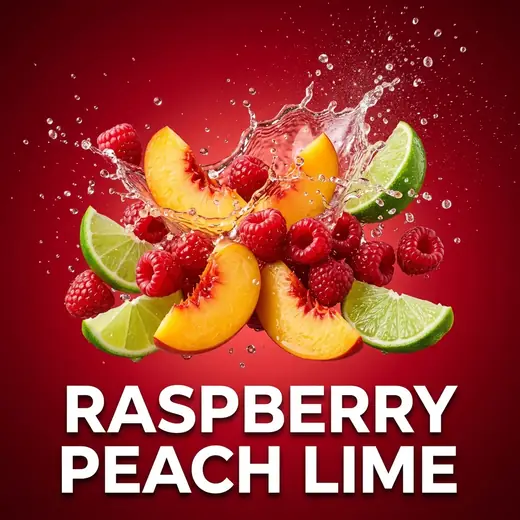 Raspberry Peach Lime